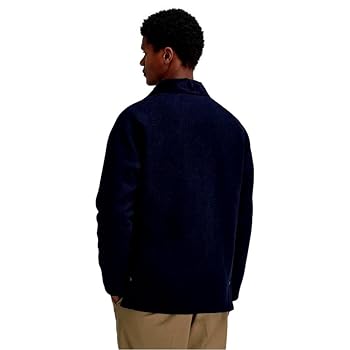 Barbour Men's Bedale Wool Jacket, Navy/Greenloch (US, Alpha